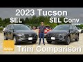 2023 Hyundai Tucson SEL vs SEL Convenience | Side by Side Trim Comparison!
