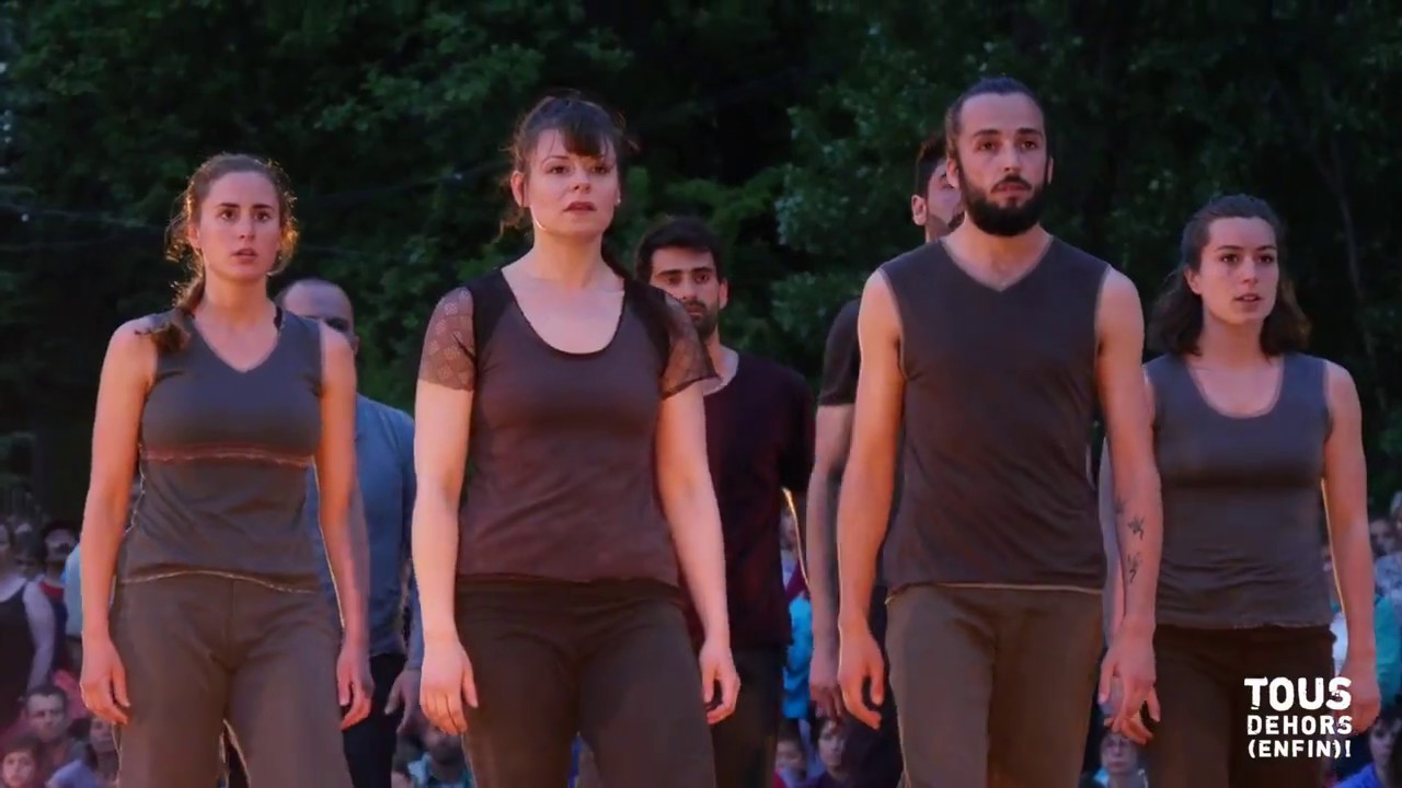 video drone dji spark Festival des arts de la rue, filmé au sol et par un drone