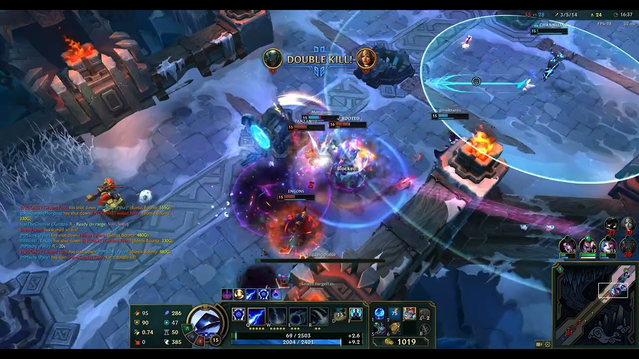 Trying to help my ARAM team with Xerath