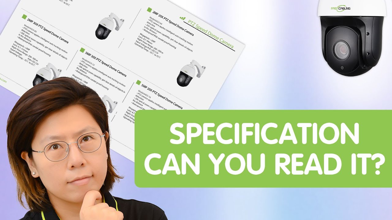 Deciphering IP Camera Specifications: Know What Matters - YouTube