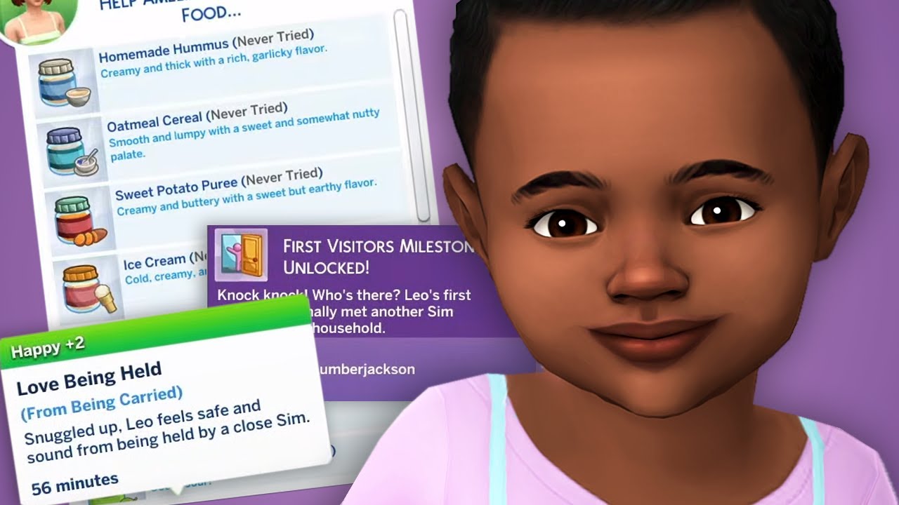 Everything In The Sims 4 Growing Together Infant Update 🍼 Gameplay