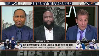 ⭐ Stephen A., Mad Dog & Swagu debate the Cowboys' playoff hopes on First Take ⭐