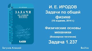 Сборник Иродова. Задачи по общей физике. Задача 1.237.