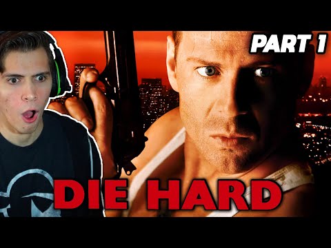 Die Hard (1988) Movie REACTION!!! - Part 1 - (FIRST TIME WATCHING)