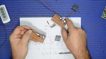 MANDO A DISTANCIA 1 EMISOR 2 RECEPTORES SUPE HETERODINO