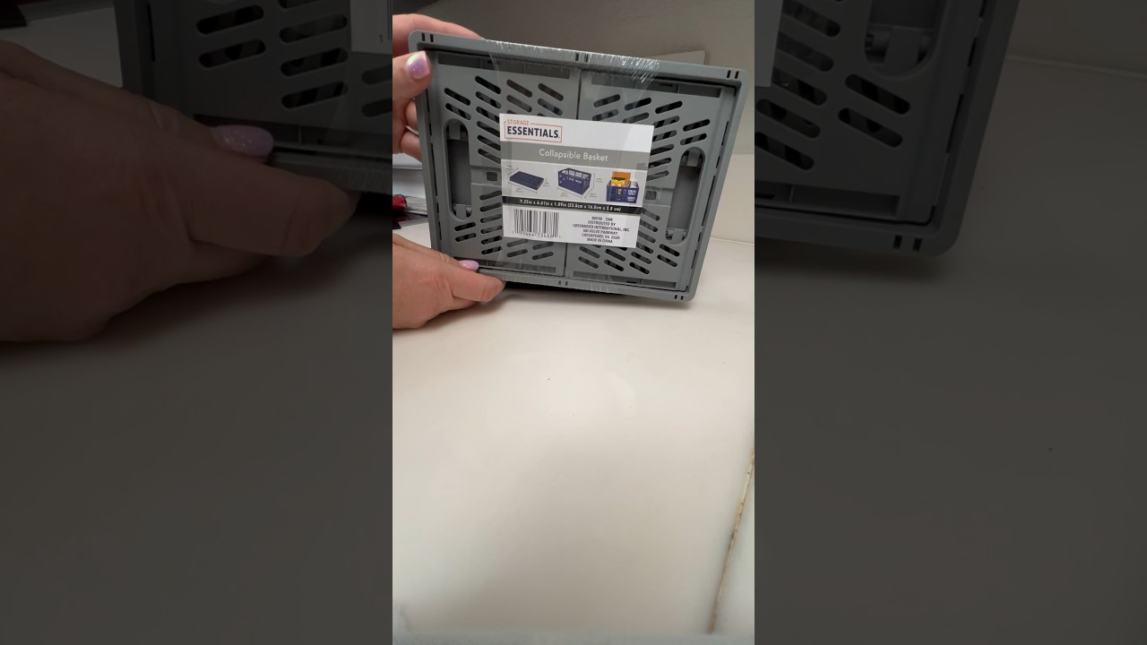 Collapsible basket 🫶🏼 1M uses! @ Dollar Tree 3/12/2024￼