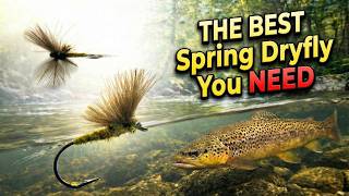 Fly Tying - Mayfly Dry Fly For Trout Fishing