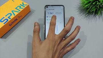 How to show data usage in notification bar in tecno spark 7 pro | Data usage notification setting