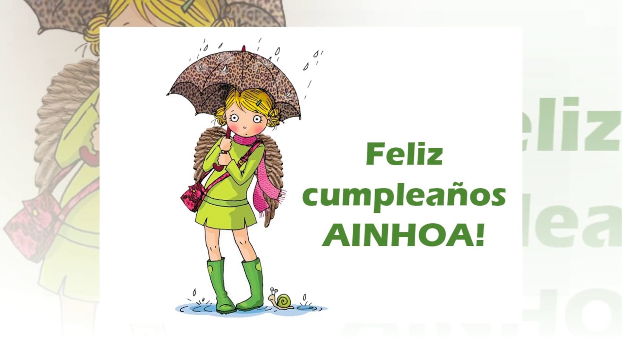 Feliz Cumpleaños Ainhoa feliz cumpleaños hermana