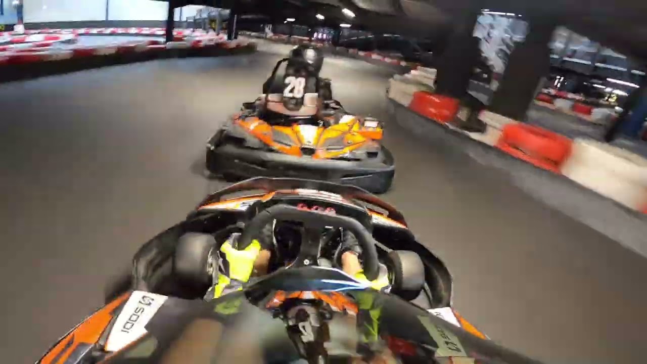 Learning on this insane long track at JMKARTING Namur Floreffe!