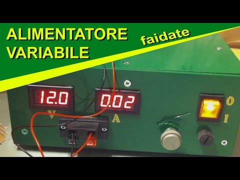 Video: Come Fare Un Alimentatore