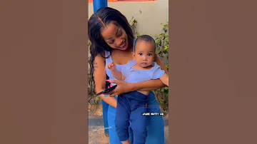 Sheebah Showing Her Baby To Fans 7sec Viral Short 