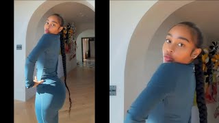 Try On Haul To Go Work Out Blue 3 Piece Set A Zip Jacket And Sb Top With Long Pants