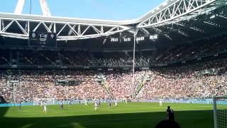 Juventus Fiorentina 09.03.2014 Torino coro spettacolo