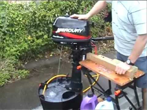 Mercury 4hp Outboard - YouTube