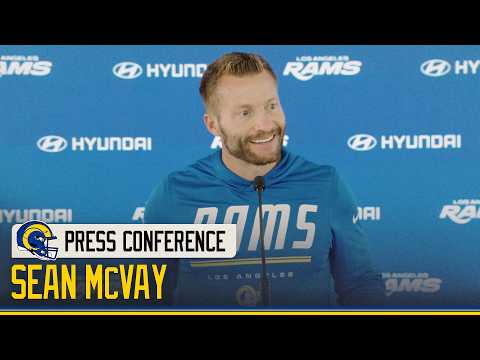 Sean McVay Talks Puka Nacua's Injury Status, Aaron Donald's Return & More Ahead Of Week 2 vs. Giants