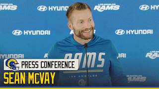 Sean McVay Talks Puka Nacua's Injury Status, Aaron Donald's Return & More Ahead Of Week 2 vs. Giants