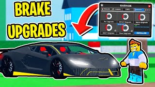 Does The "BRAKE UPGRADE" Actually Help In Racing? (Car Dealership Tycoon)