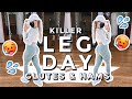 GLUTE and HAMSTRING Workout | Killer Leg Day & Post Workout Protein Shake!