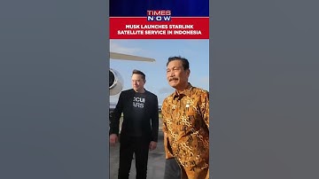 Bali: Elon Musk Launches Starlink Satellite Internet Service In Indonesia | Watch #shorts