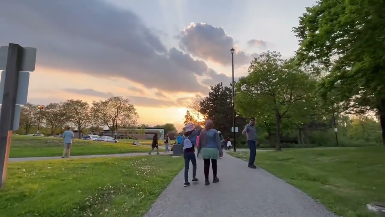 Milliken Park Evening Time view | Evening Time 