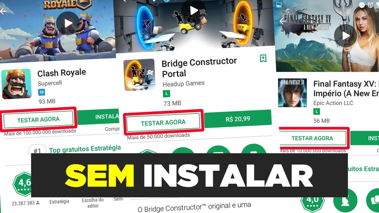 Google Play vai oferecer demos gratuitas de jogos pagos por Instant Apps -  Olhar Digital