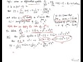 Particular Integral Table