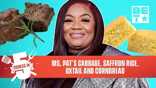 Ms Pat Brings The Laughs While Cooking Oxtails, Saffron Rice, Cabbage & Cornbread | Cooked in 5