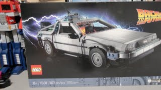 LIVE LEGO Delorean Build