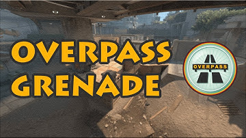CS2 Flash Tutorial - Overpass - B Site Flash