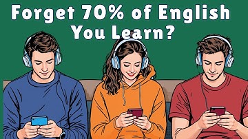 English Podcast | STOP FORGETTING 70% OF WHAT YOU LEARN |  PODCAST ENGLISH | EP183