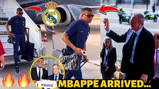 🚨URGENT! NOW IT'S OFFICIAL! MBAPPÉ HAS ARRIVED! WELCOME TO MADRID! REAM MADRID NEWS