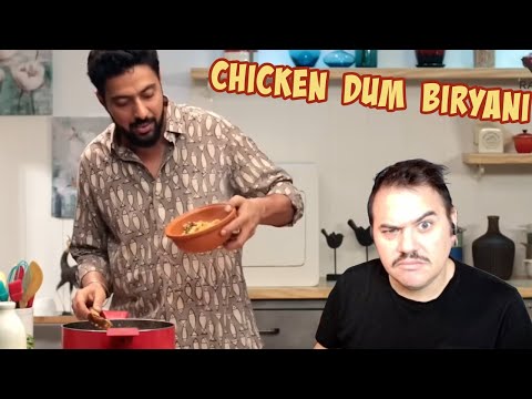 Chef James Reacts to Chef Ranveer Brar Chicken Dum Biryani