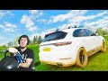 ПОЕХАЛ В ЛЕС НА НОВОМ ПОРШЕ КАЙЕН - ОФФРОАД НА КАЕНЕ в FORZA HORIZON 4 + РУЛЬ