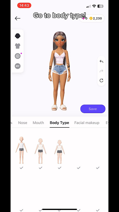 A FREE zepeto BODY!? No zems needed! 😍😍