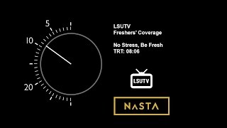 NaSTA 2017 | LSUTV Freshers Coverage | No Stress Be Fresh