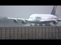 airbus A380 - start z lotniska Okęcie