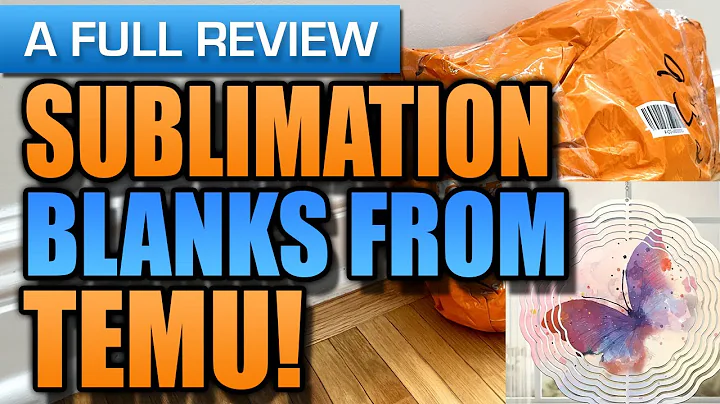 Trying New Temu Sublimation Blanks and Tools!