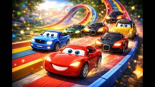 Disney Pixar Cars Unboxing Review | Mattel Disney Pixar Cars Radiator Springs Mountain Race Playset