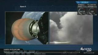 SpaceX Falcon 9 Rocket Crashes Into Drone Ship