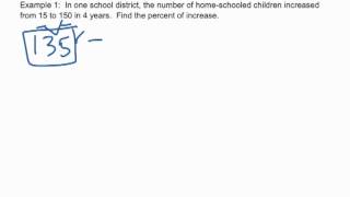 Solving Percent Word Problems