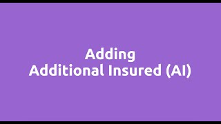 How To Add Additional Insureds | Beauty & Bodywork Insurance