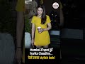 Mumbai में spot हुईं Yuvika Chaudhry… देखें उनका stylish look! #YuvikaChaudhry #Mumbai