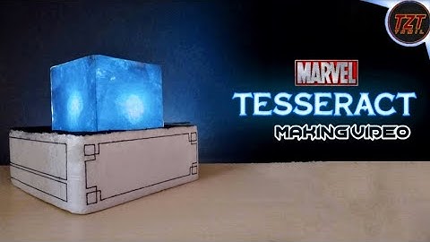How to make a tesseract | DIY |Marvel movie tesseract | Making video | look Like real tesseract