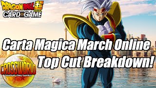 Carta Magica March Online Top Cut Breakdown & Meta Analysis! - Dragon Ball Super Card Game screenshot 1