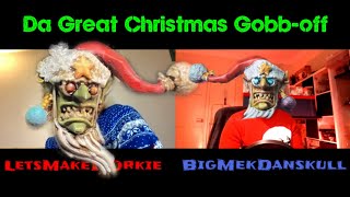 Da Red Gobbo: Challenge Reveal
VOTE HERE: https://strawpoll.com/5w3hgykda (please dont vote until youve seen the end products)
Its time to reveal my not so secret christmas project & for LetsMakeItOrkie to show off her painting chops as we reveal our vastly different versions of Da Red Gobbo.
Find Kerriss here on twitch: http://www.twitch.tv/letsmakeitorkie/v/849645116?sr=a&t=0s
Big Mek Danskull links:
Patreon: https://www.patreon.com/BigMekDanskull
Instagram: https://instagram.com/big_mek_danskull?igshid=r8rykv1778rp
Facebook: https://www.facebook.com/BigMekDanskull/
Christmas Rap by Kevin MacLeod
Link: https://incompetech.filmmusic.io/song/3505-christmas-rap
License: https://filmmusic.io/standard-license
Deck the Halls A by Kevin MacLeod
Link: https://incompetech.filmmusic.io/song/3630-deck-the-halls-a
License: https://filmmusic.io/standard-license
Deep And Dirty by Kevin MacLeod
Link: https://incompetech.filmmusic.io/song/5045-deep-and-dirty
License: http://creativecommons.org/licenses/by/4.0/ Da Red Gobbo: Challenge Reveal