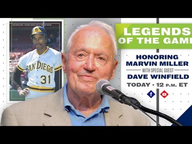 Virtual Legends of the Game: Dave Winfield on Marvin Miller 