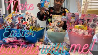 Make Easter baskets with me! DIY Easter baskets!