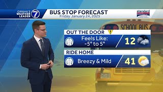Warm up on the way Friday after another cold start