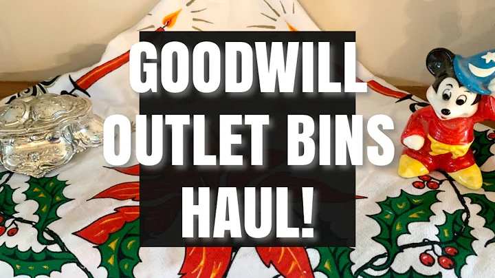 GOODWILL OUTLET BINS HAUL! Back at the Bins Finally! By The Pound Thrifting | Home Items and Resale